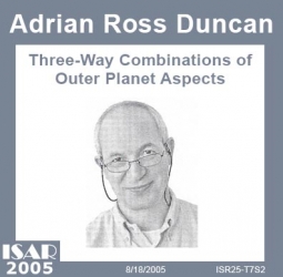 Three-Way Combinations of Outer Planet Aspects